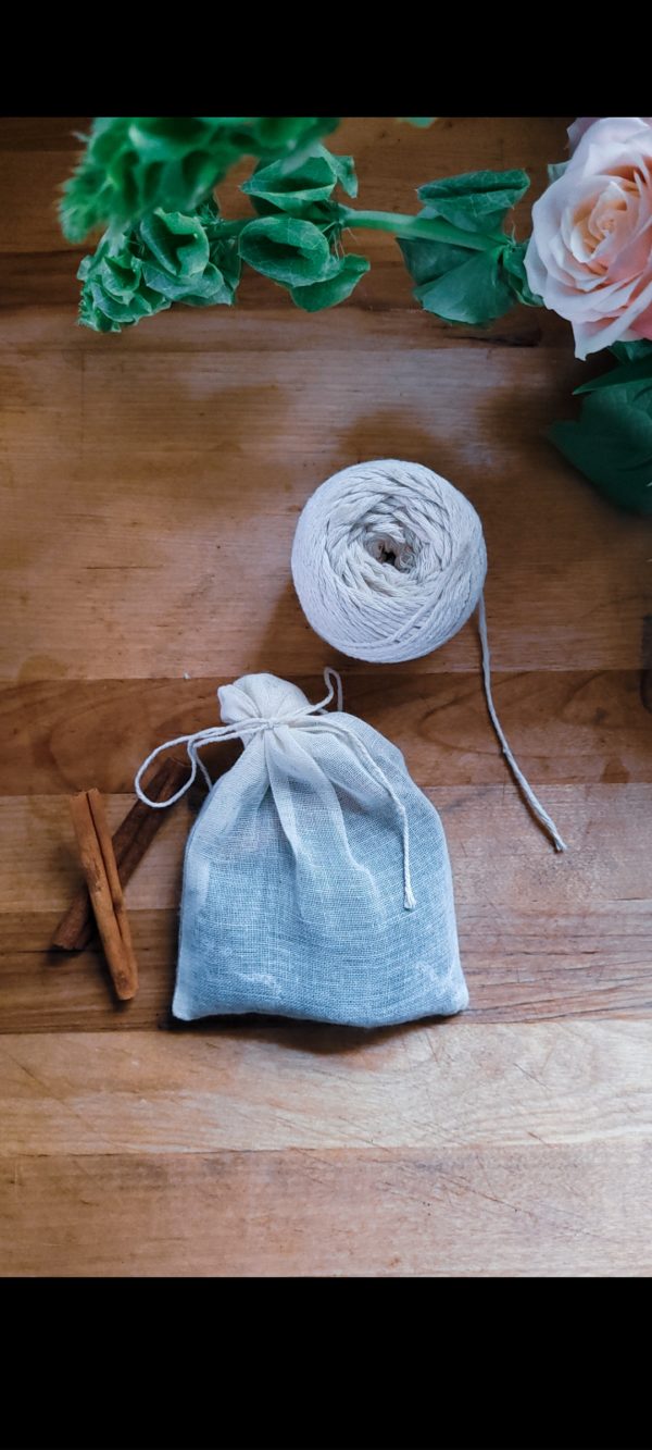 Elderberry Sachet With Cinnamon Stick